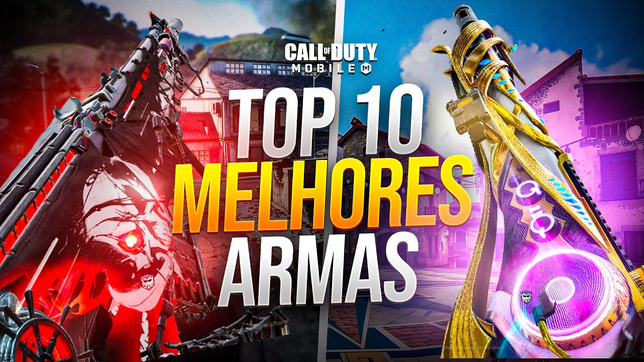 AS 10 MELHORES ARMAS DO COD MOBILE!!