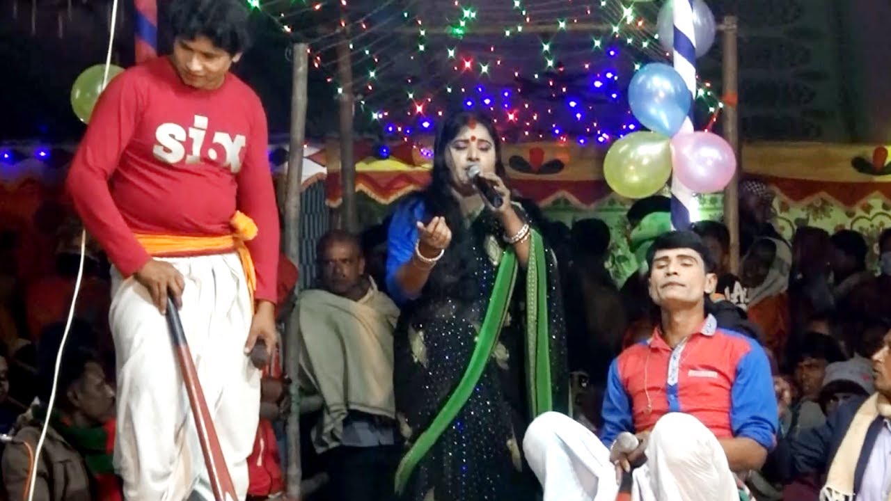 যাত্রাপালায় মাঝির গানের সুন্দর একটি পর্ব
