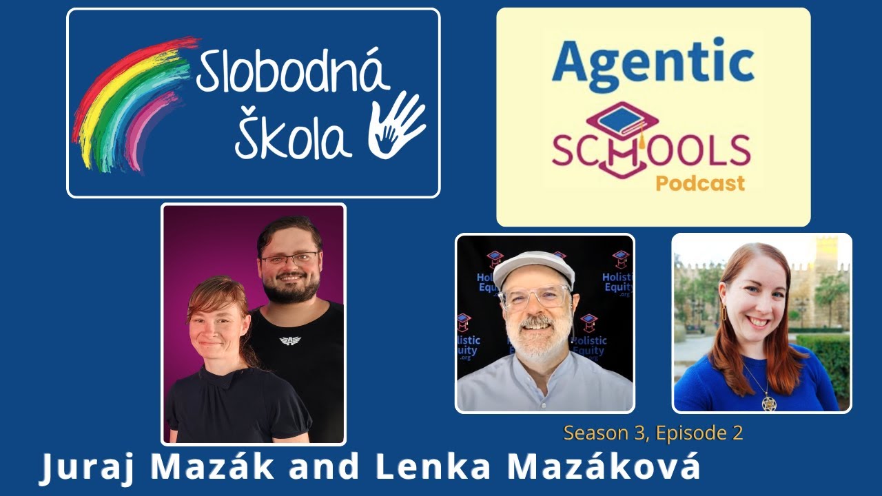 Juraj Mazák and Lenka Mazáková of Slobodná Škola in Slovakia - Agentic Schools Vodcast S3E02