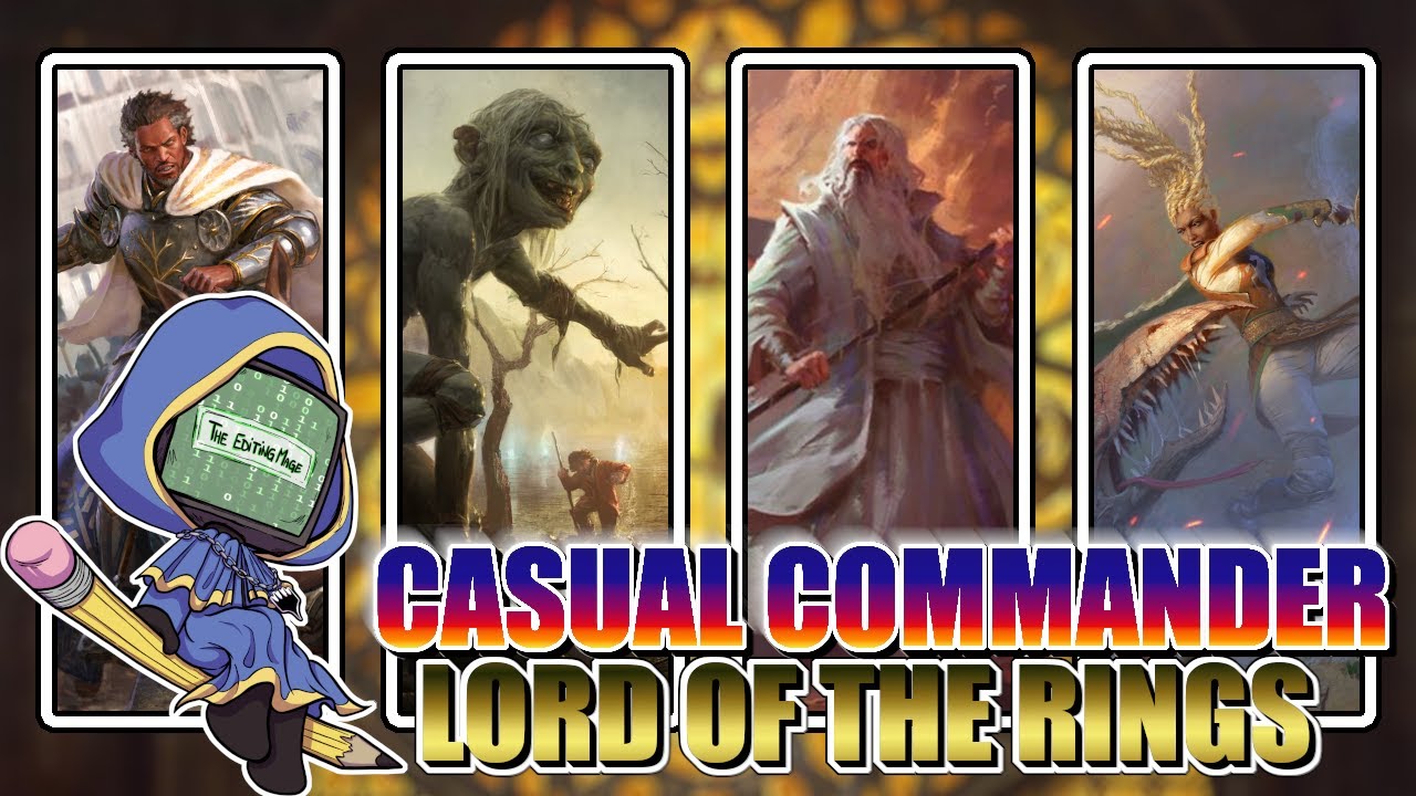 Saruman \/ Smeagol \/ Eowyn \/ Aragorn | EDH / Casual Commander