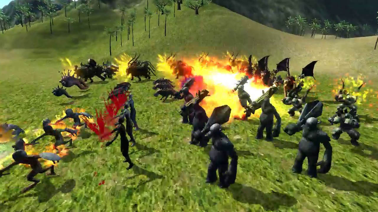 DEMO of Fantasy Monsters with Unity3d Package by TS Work