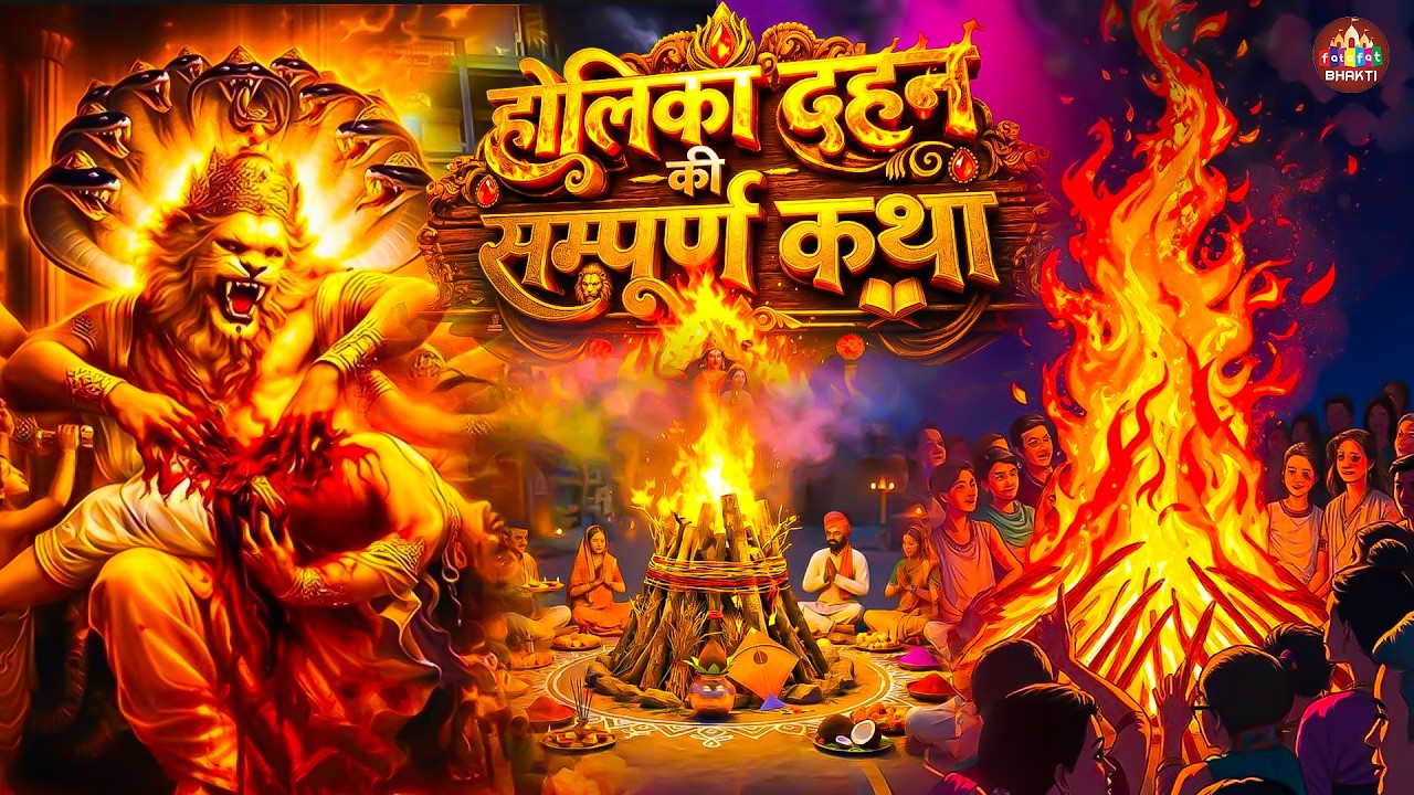 2026 होली स्पेशल - होलिका दहन की कथा - होलिका दहन की गाथा - Holika Dehan Katha- Holi Ki Gatha