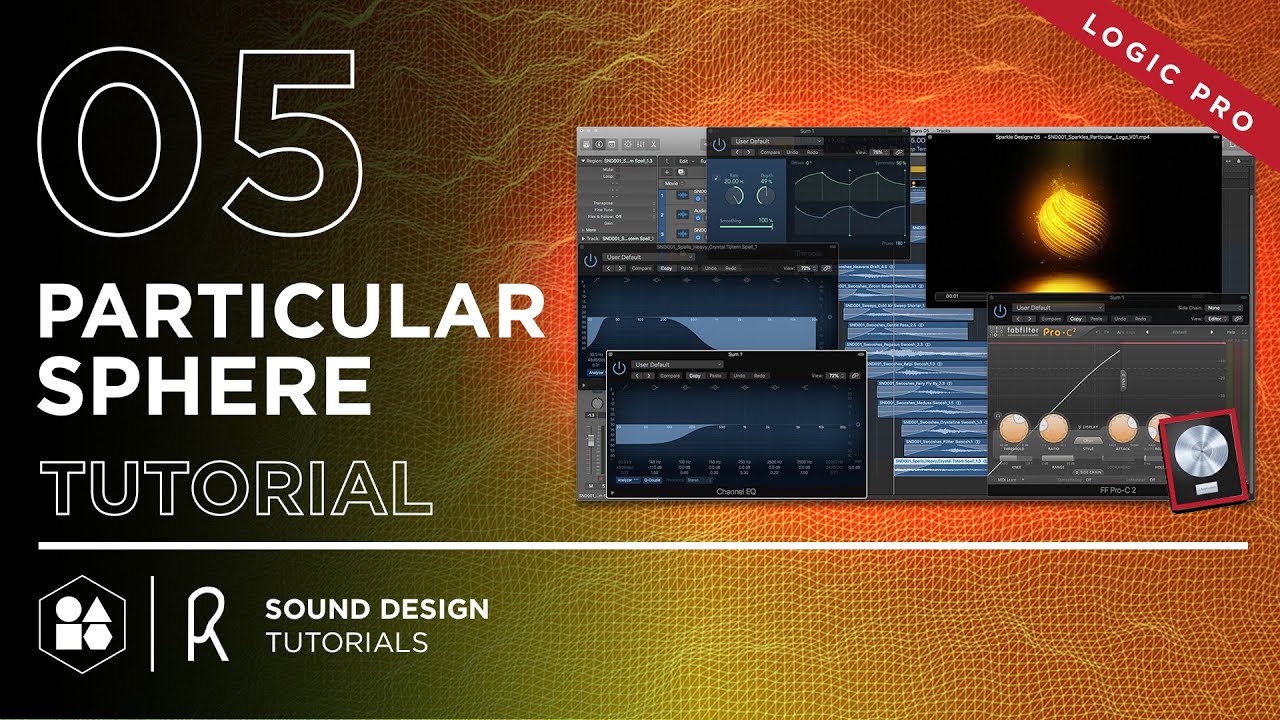 Sound Design Logic Tutorial - How to create Magical Sphere Particular Reveal