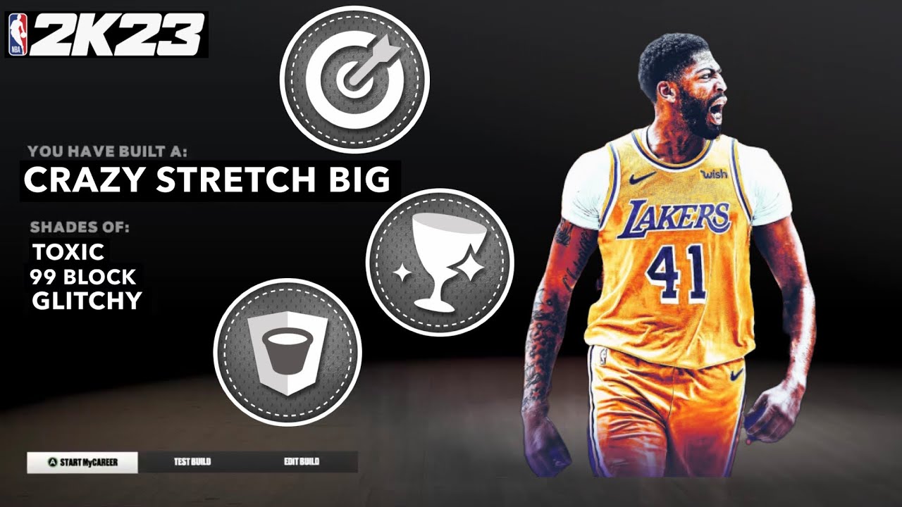 THE BEST STRETCH BIG BUILD NBA 2K23 - 99 BLOCK WITH CONTACT DUNKS???