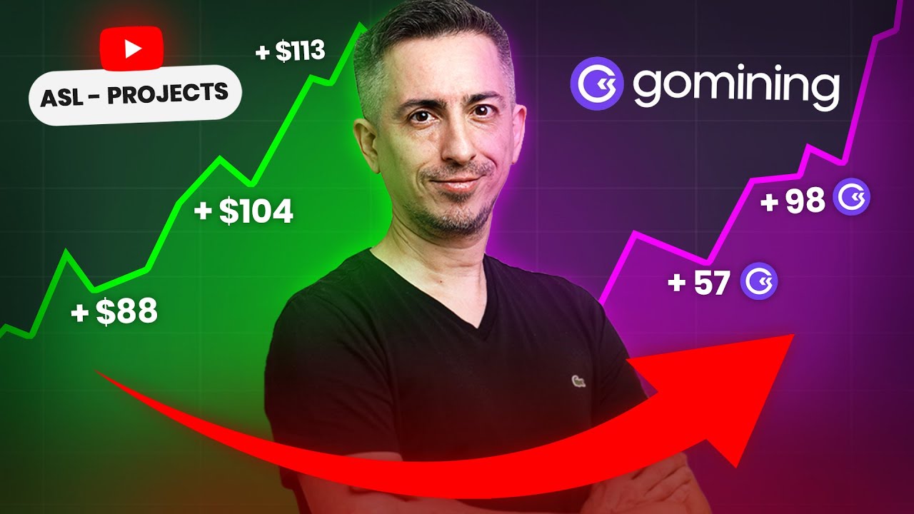 🔥MIS INGRESOS DE YOUTUBE → MÁS HASHPOWER en GoMining ⚡| ASL - Projects