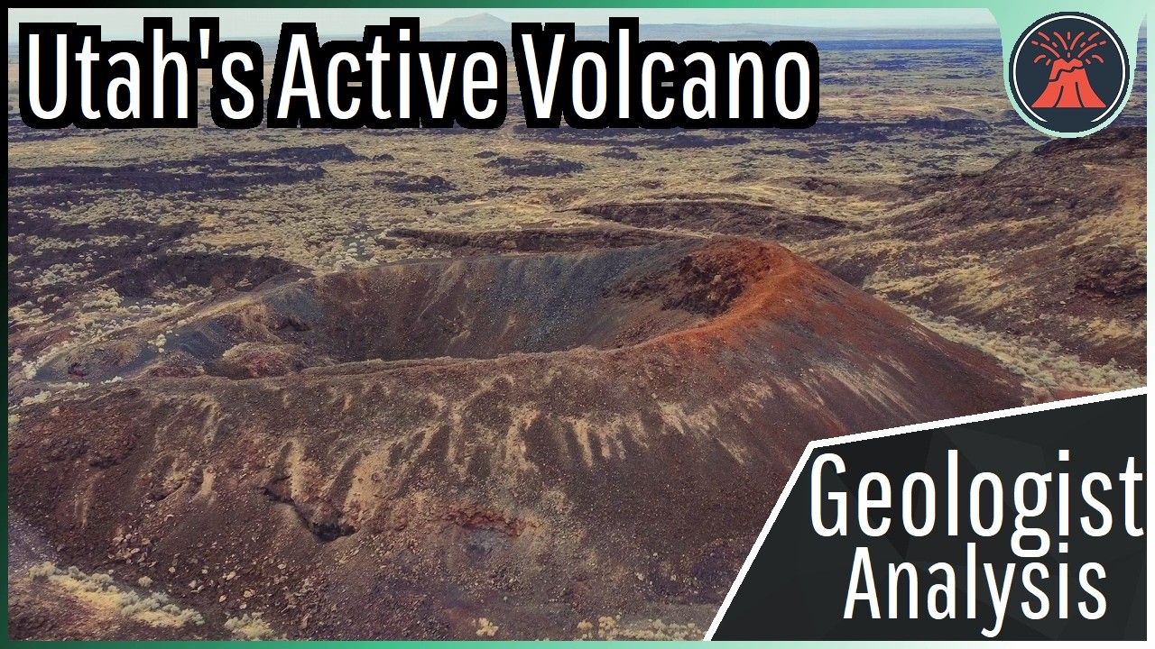 The Active Volcano in Utah; Black Rock Desert
