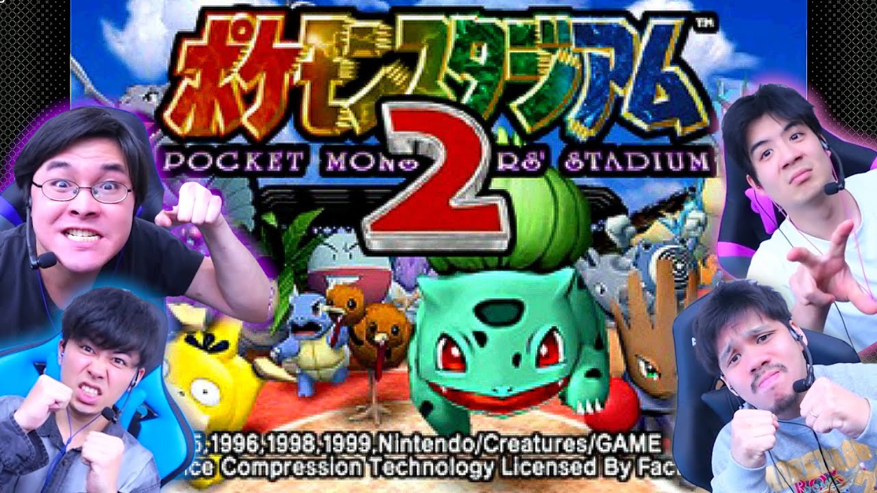 ポケスタ2のミニゲーム''チビッコクラブ''で勝負したらクソ楽しかったwww【ポケモンスタジアム2】
