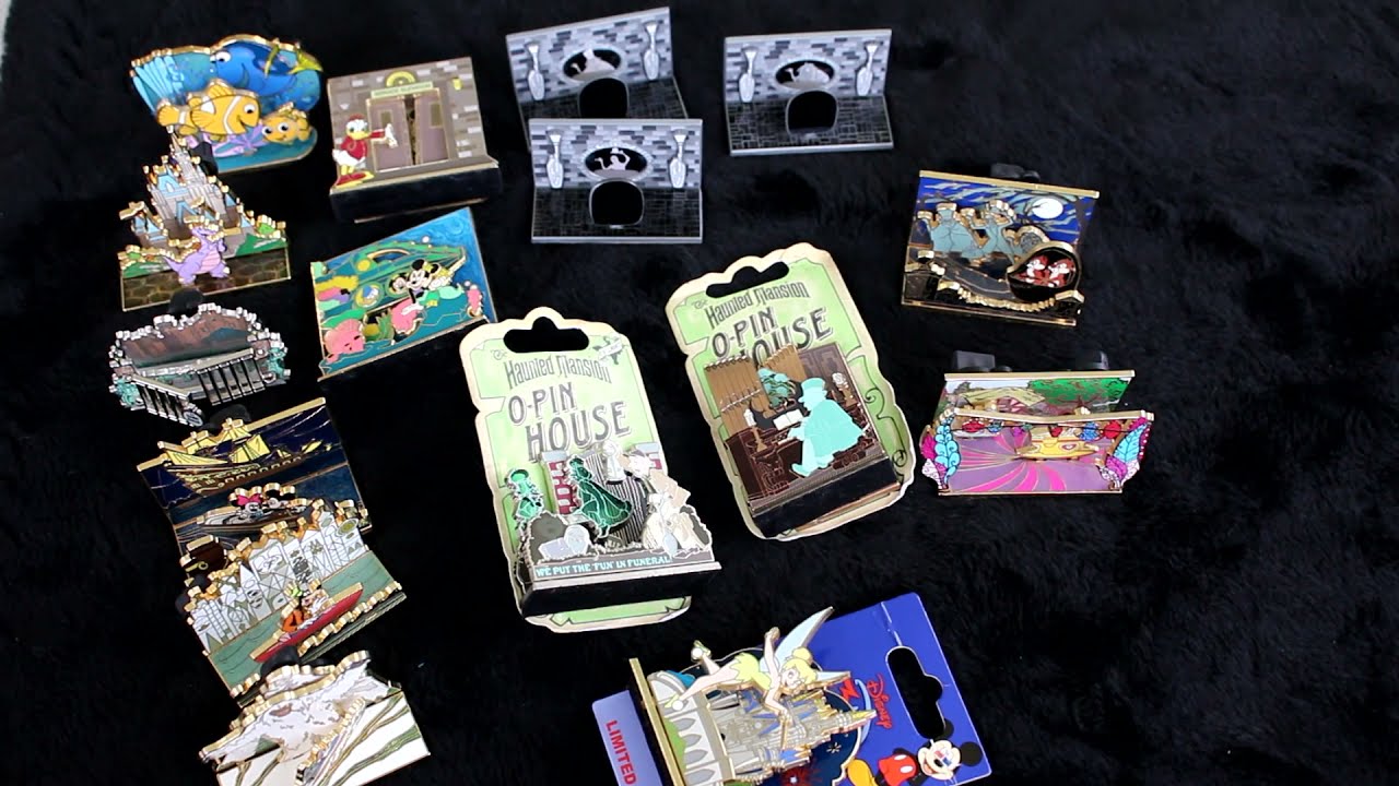 Beautiful 3D Diorama Disney Pins ~ Your favorite #disneyrides in detail