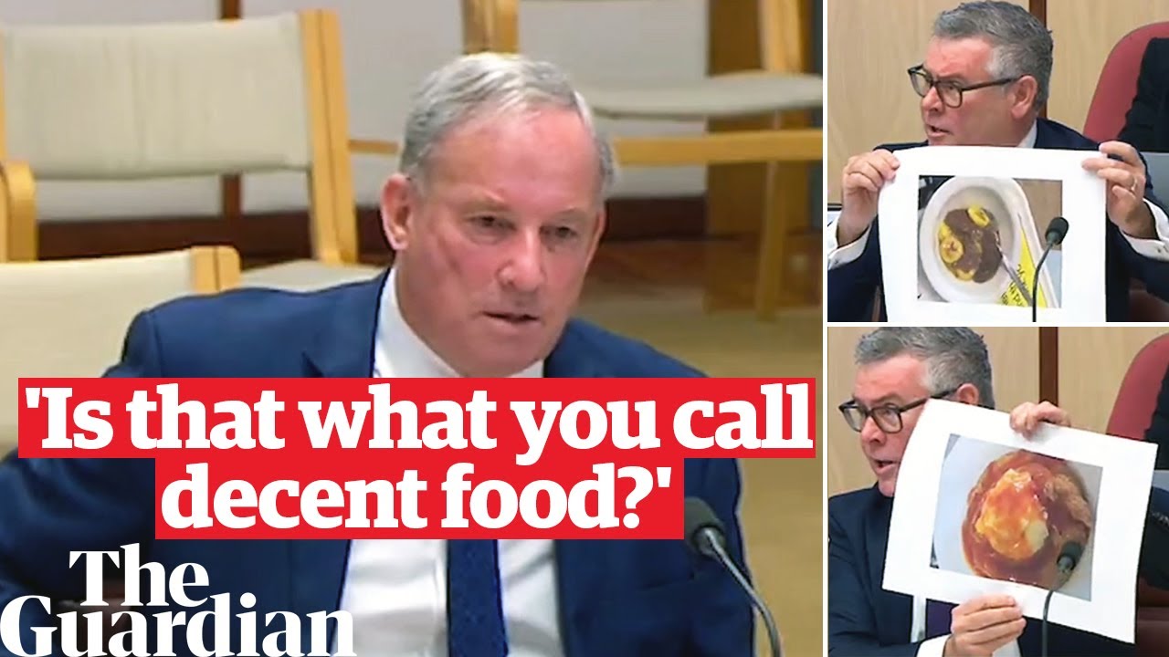 'Is that what you call decent food?': Richard Colbeck faces fiery Senate estimates hearing