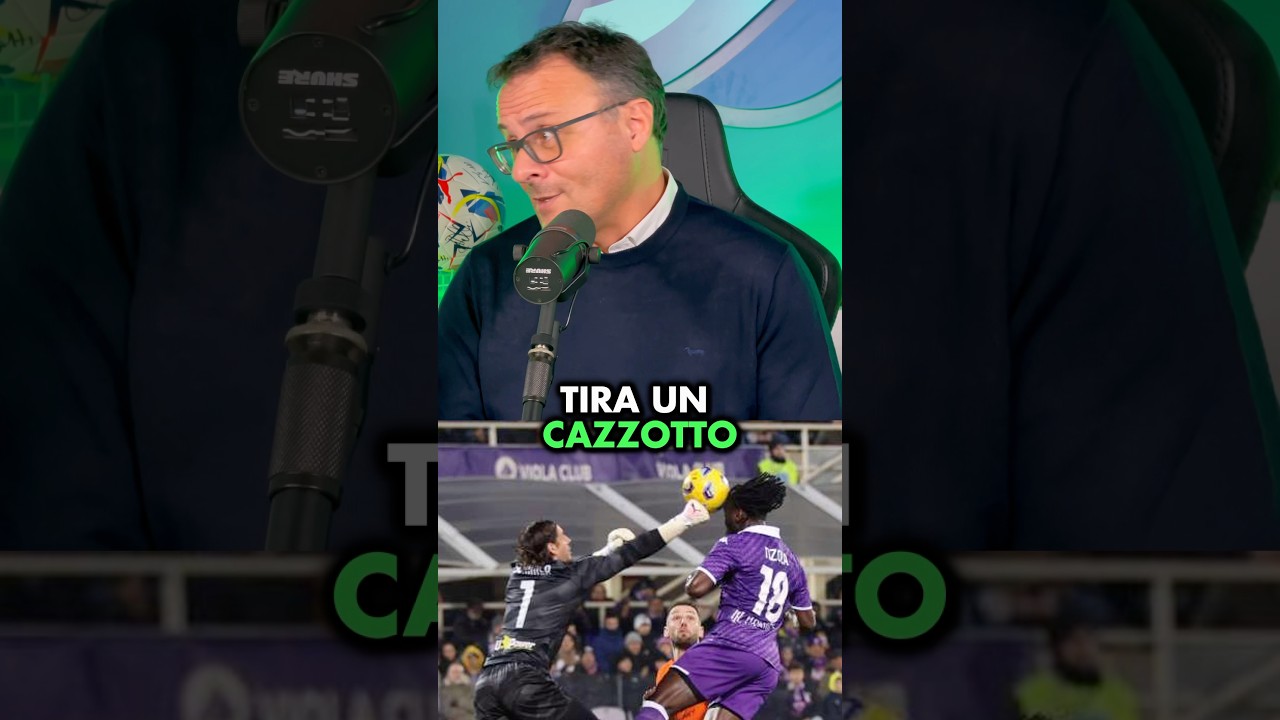 LUCA MARELLI REAGISCE AL FALLO DI SOMMER SU NZOLA in FIORENTINA 🆚 INTER 2023/24! ⚽️🧤