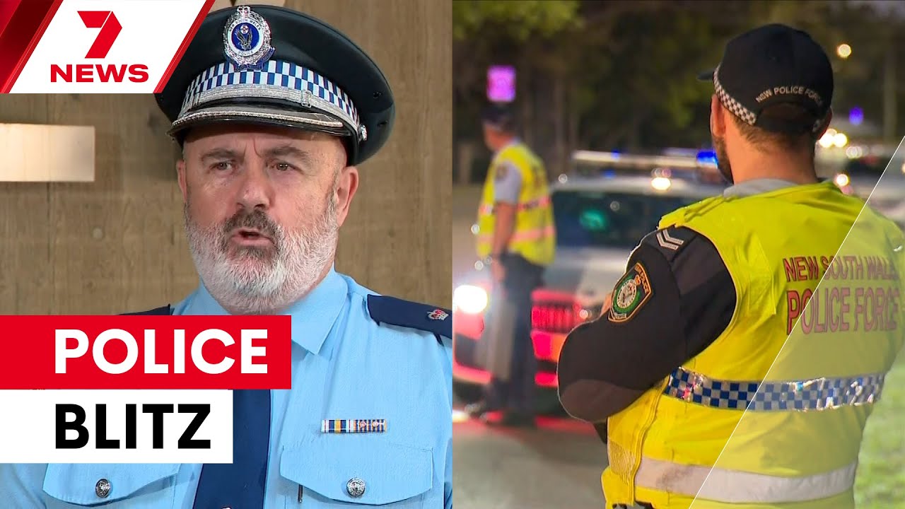 'More drug drivers than we've ever done before': Police launch long weekend blitz | 7NEWS