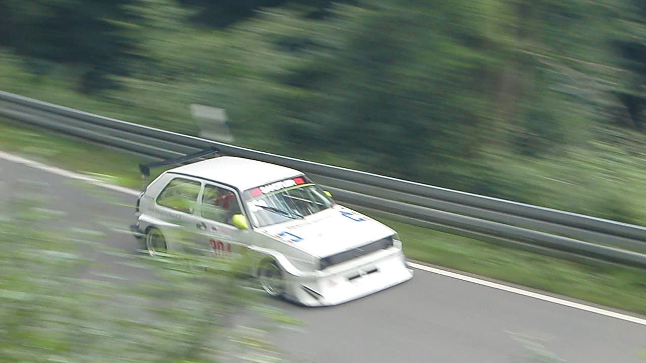 VW Golf II 2 Breitbau Widebody Bergrennen Osnabr&uuml;ck 2016 Hillclimb Pure Sound