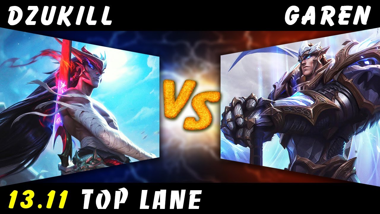Dzukill - Yone vs Garen TOP Patch 13.11 - Yone Gameplay