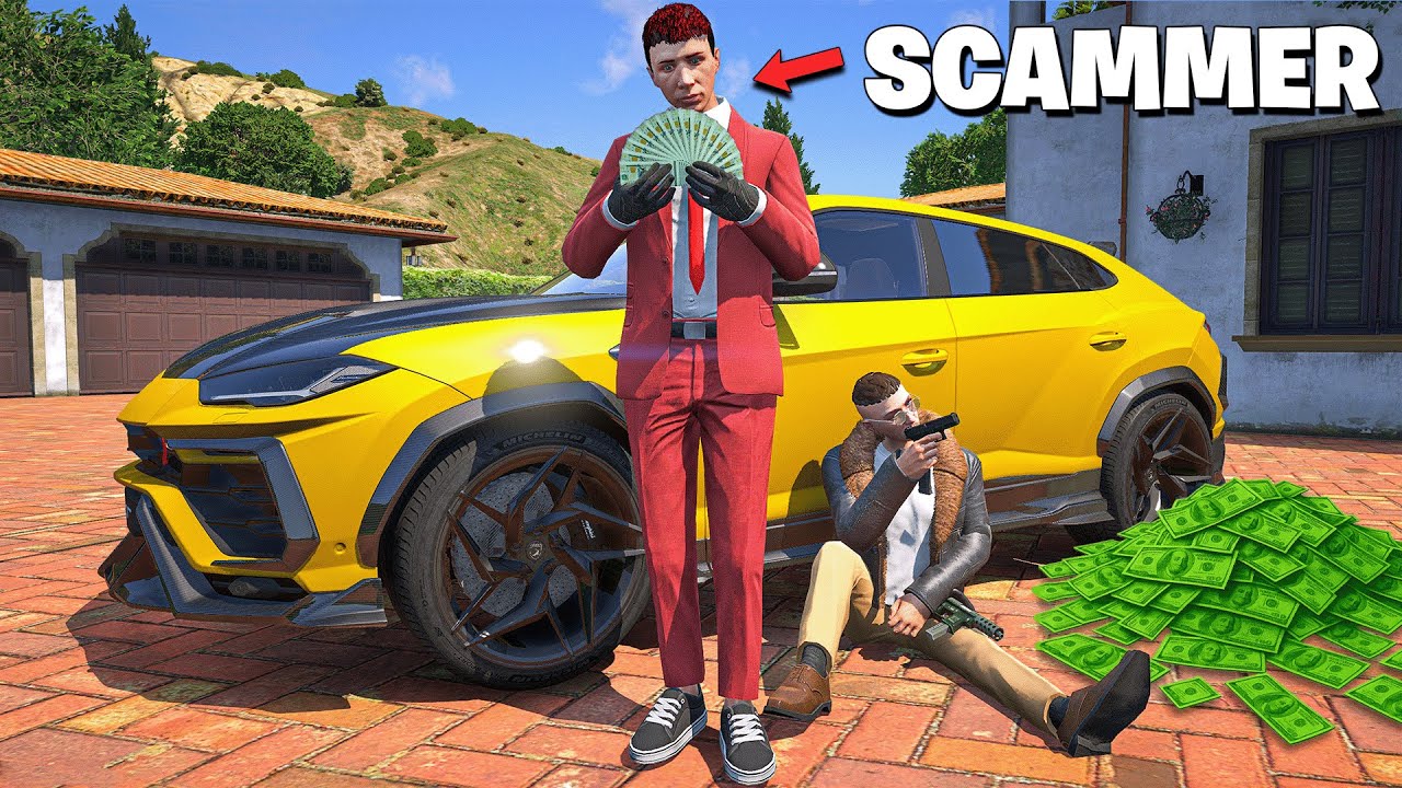 We Scammed Players to Become Rich.. GTA 5 RP