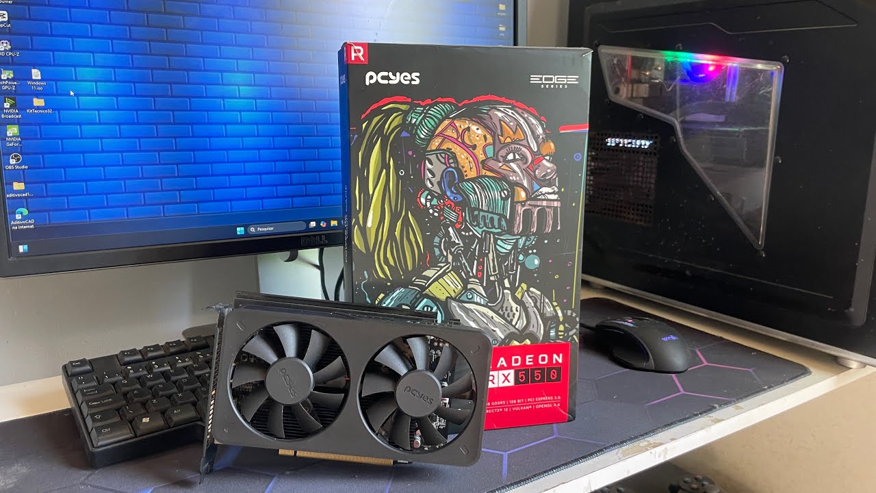 RX550 PCYES O SONHO ACABOU COM 8 MESES