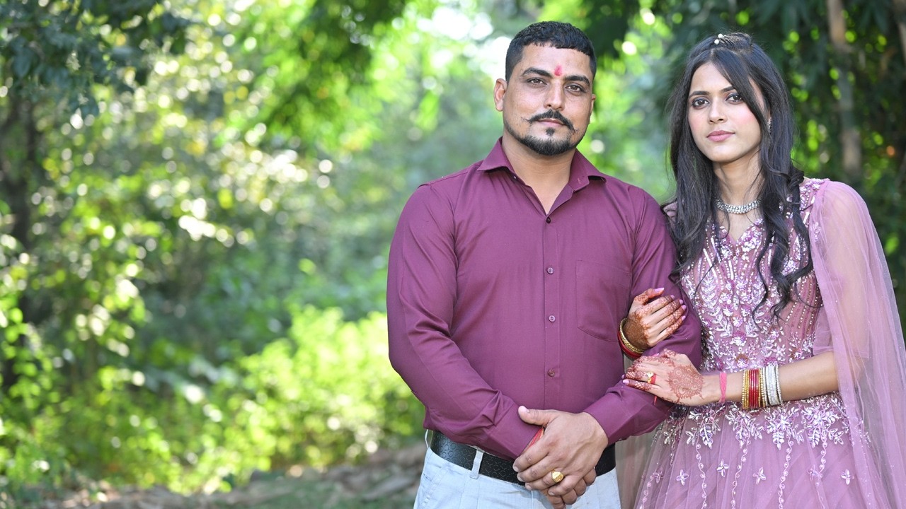 Sachin & Gamini live Wedding shoot        ll SR creation Bhadiaran chownk ( Datarpur )  70879-30978