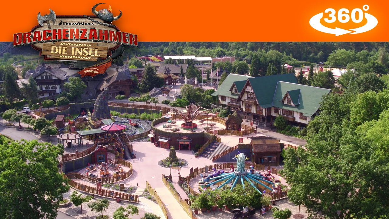 Heide Park Resort - Drachenzähmen - Die Insel 360° (Official)