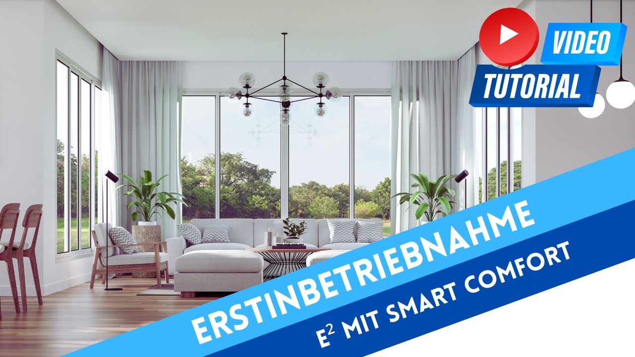 Erstinbetriebnahme e² WRG-Lüfter mit SmartComfort Steuerung