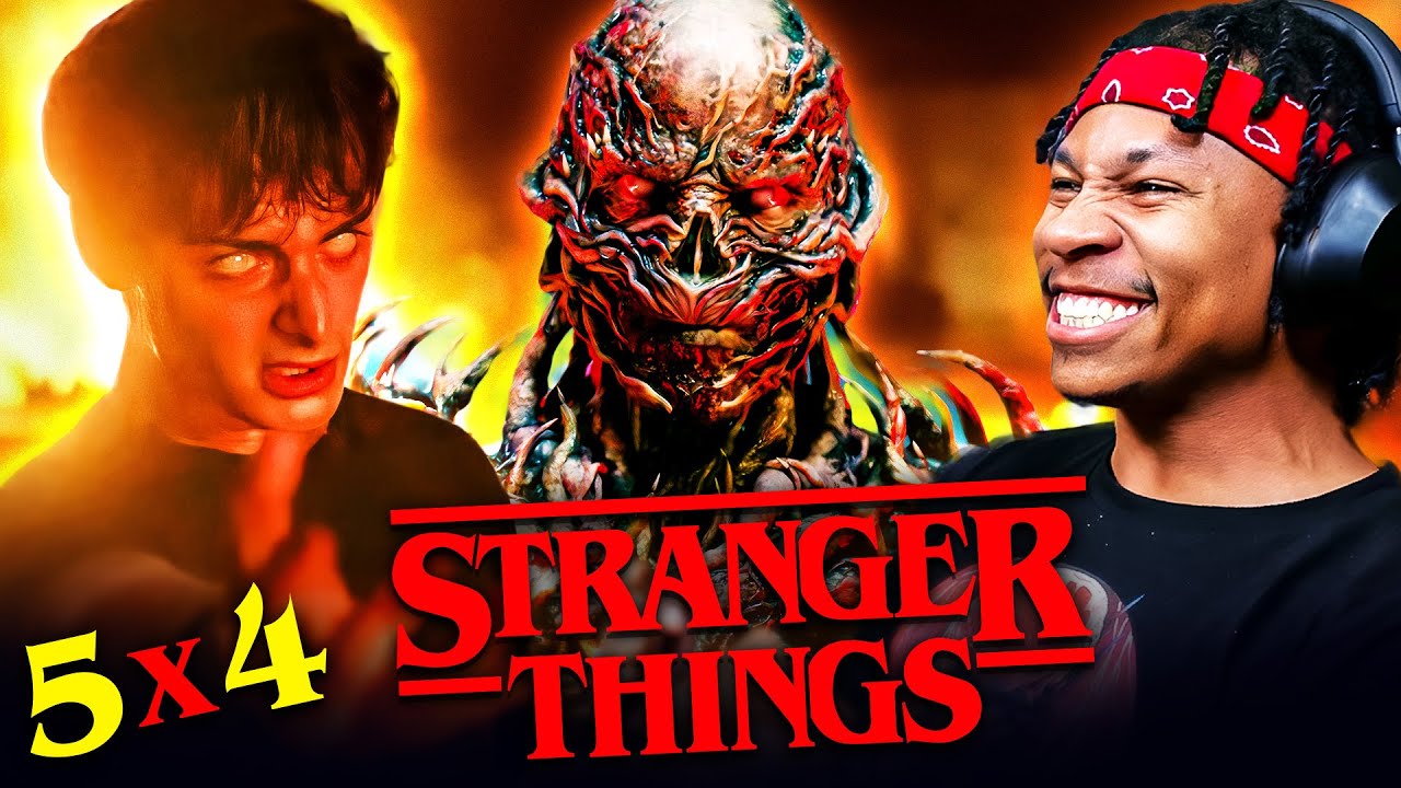 STRANGER THINGS 5x4 REACTION!!! | Chapter Four: Sorcerer | Final Season | Netflix