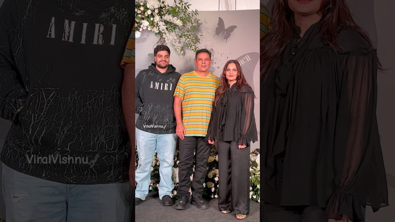 Alvira khan Atul Agnihotri With son #alvirakhanagnihotri #atulagnihotri #salmankhan #paparazzi