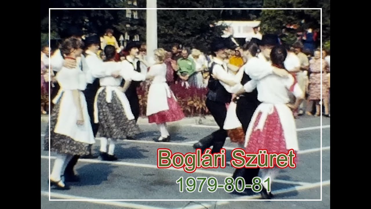 Boglári Szüreti Fesztivál - 1979 -1981 archívum - A kezdetek