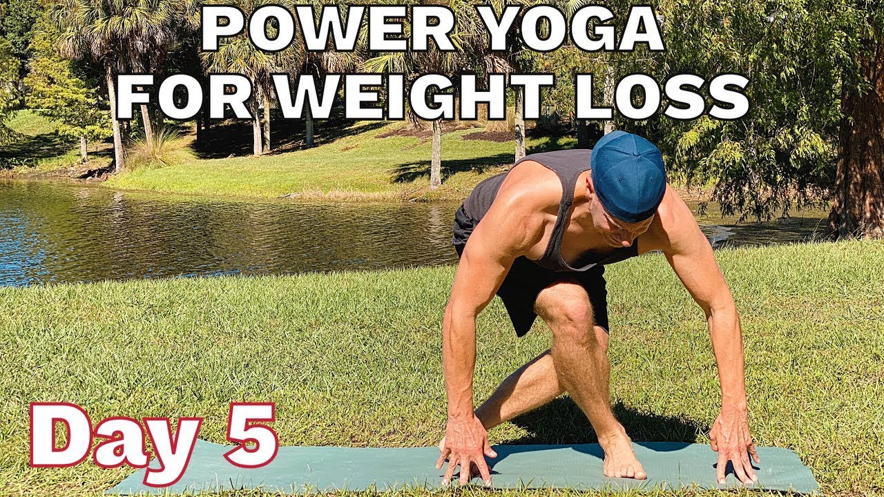 25 Min POWER YOGA FOR WEIGHT LOSS (Day 5) 7 Day Yoga Challenge with Sean Vigue