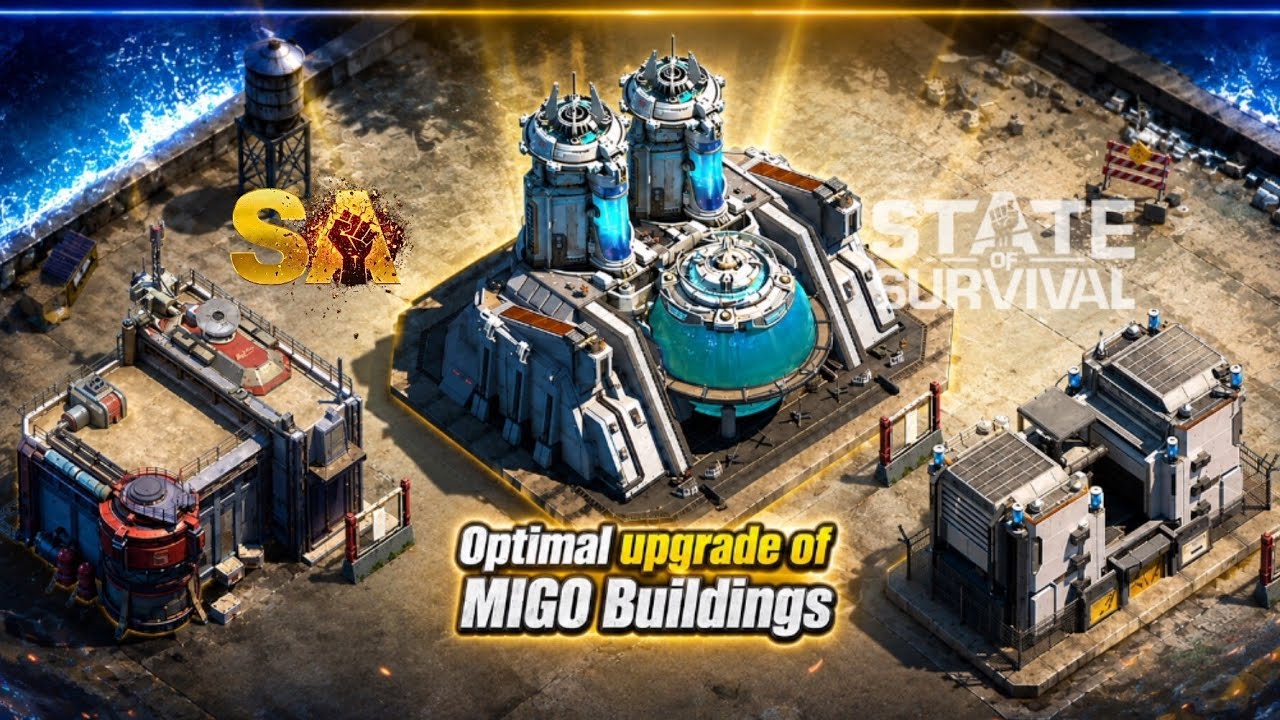 State of Survival: Optimal upgrade of MIGO buildings(english subtitles)