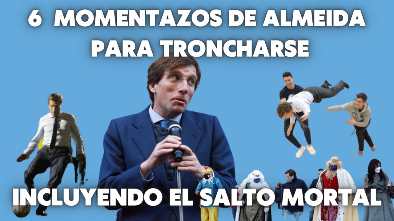 6 MOMENTAZOS DE ALMEIDA para troncharse, incluyendo el salto mortal