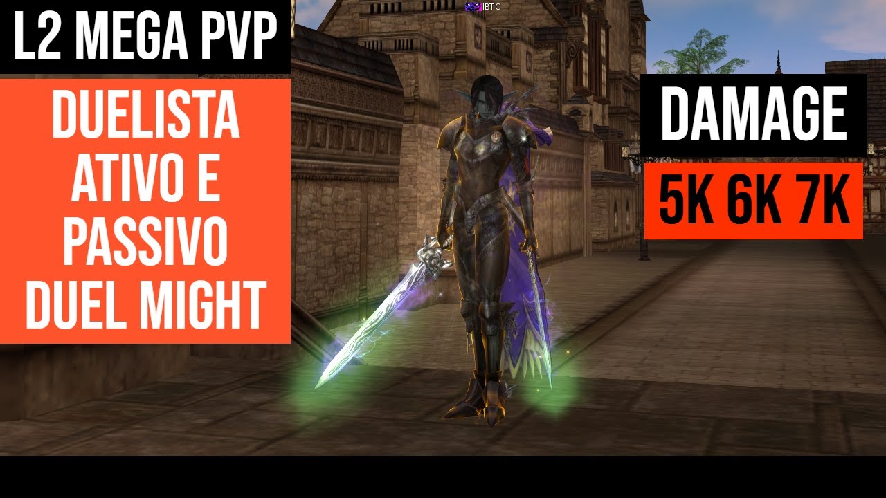 L2 MEGA PVP CLASSIC DUELIST PVP DAMAGE 5K 6K - LINEAGE 2 PVP DUELIST