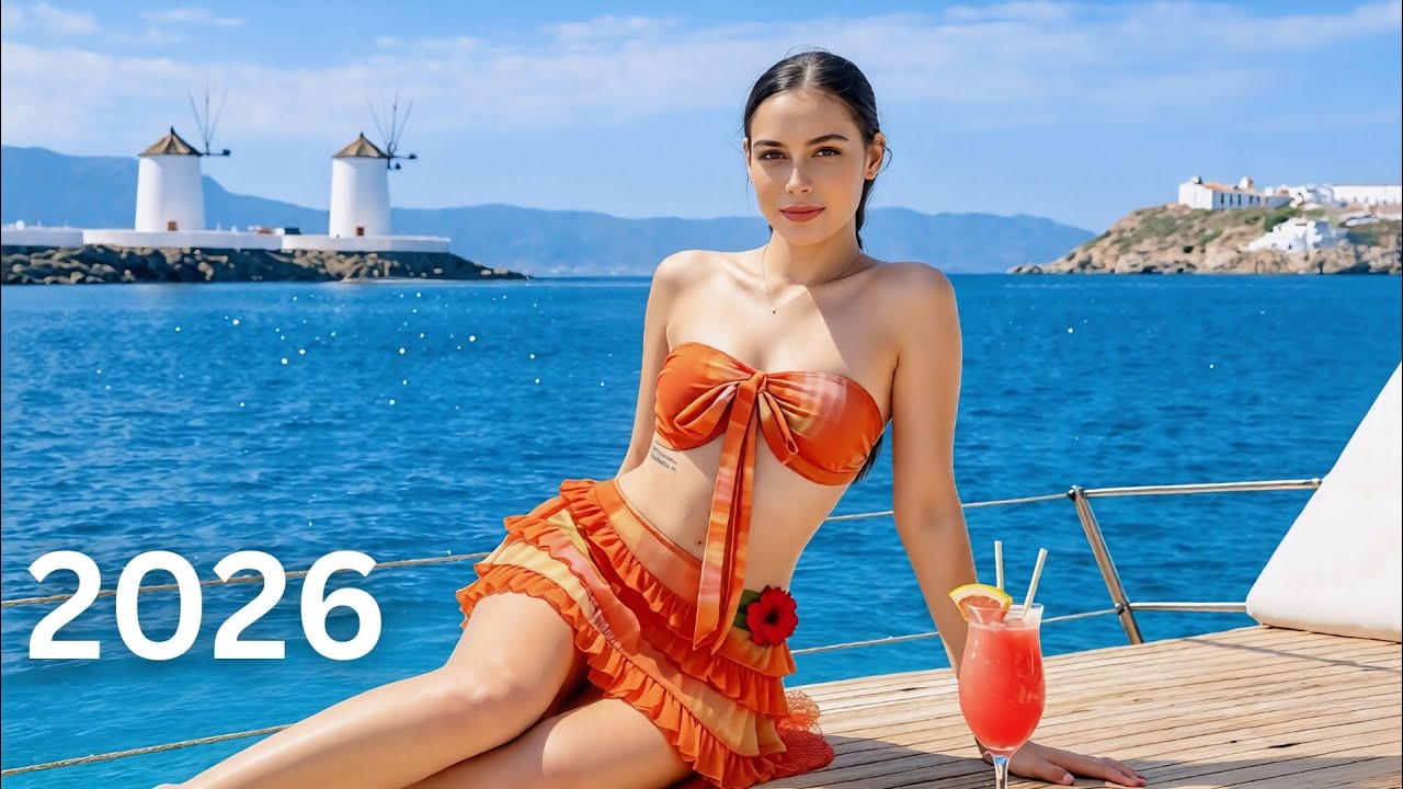 Best Relaxing Summer Music Mix 2026 🌴 Tropical Chill Deep House Vibes in 4K UHD