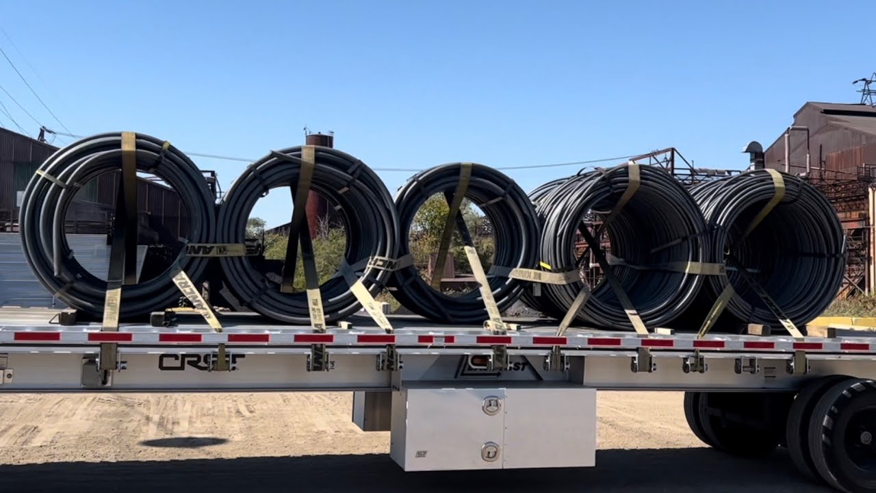 Loading and Securing Slinky Coils on a Flatbed… Everything you’ll ever need to know ￼￼
