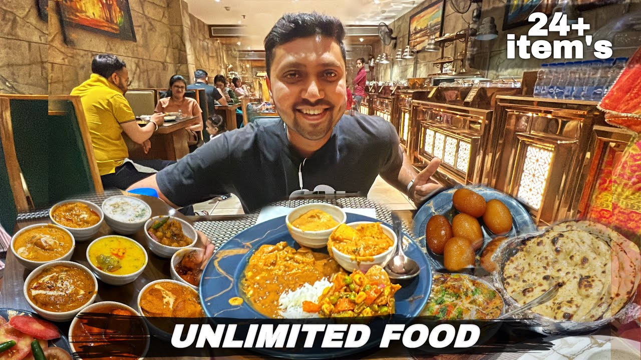 Best Buffet In Chandigarh 24+ items in Unlimited Food Buffet at 347₹ | Brar Buffet & Dhaba