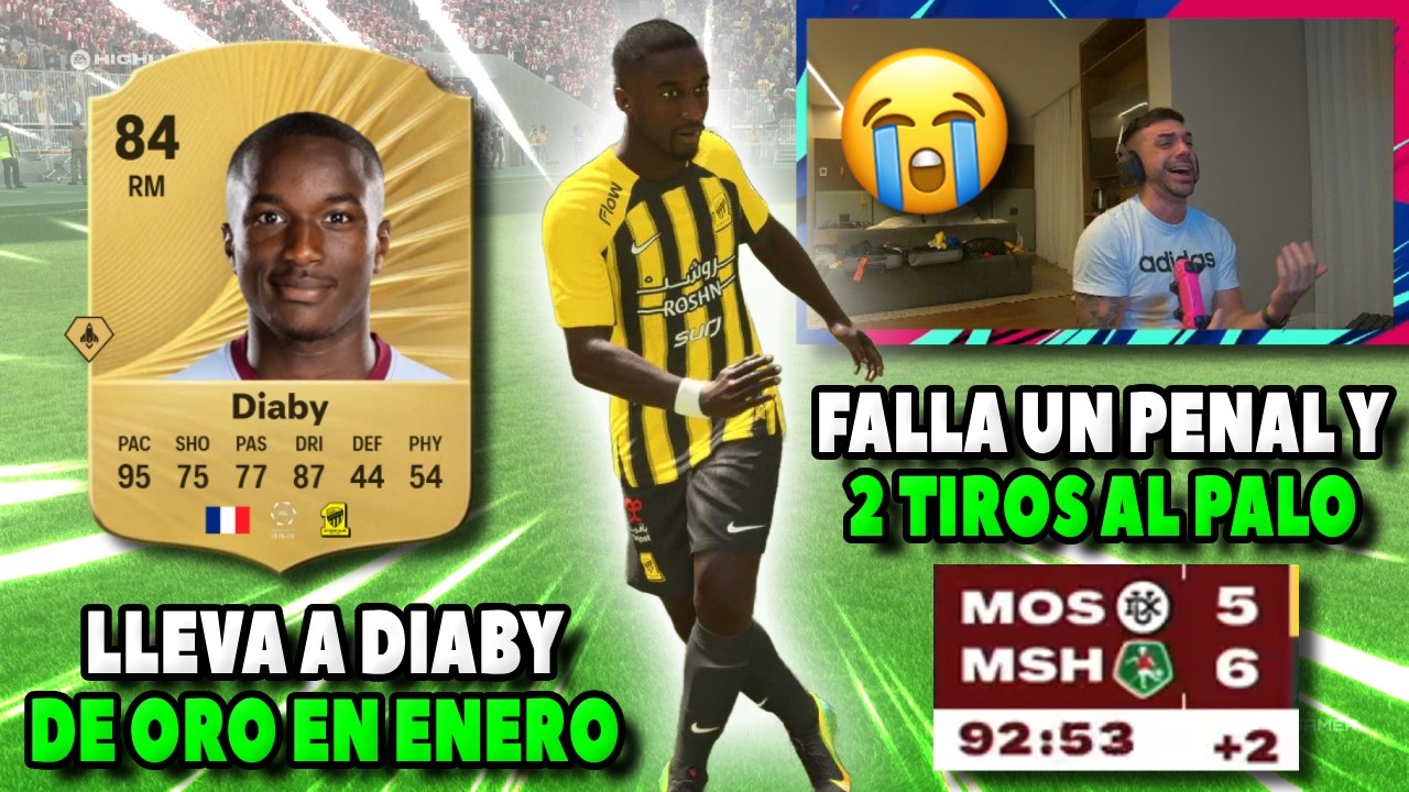 DjMaRiiO PIERDE con el RIVAL de DIABY NORMAL en ENERO | Lloros y Enfados FC 26