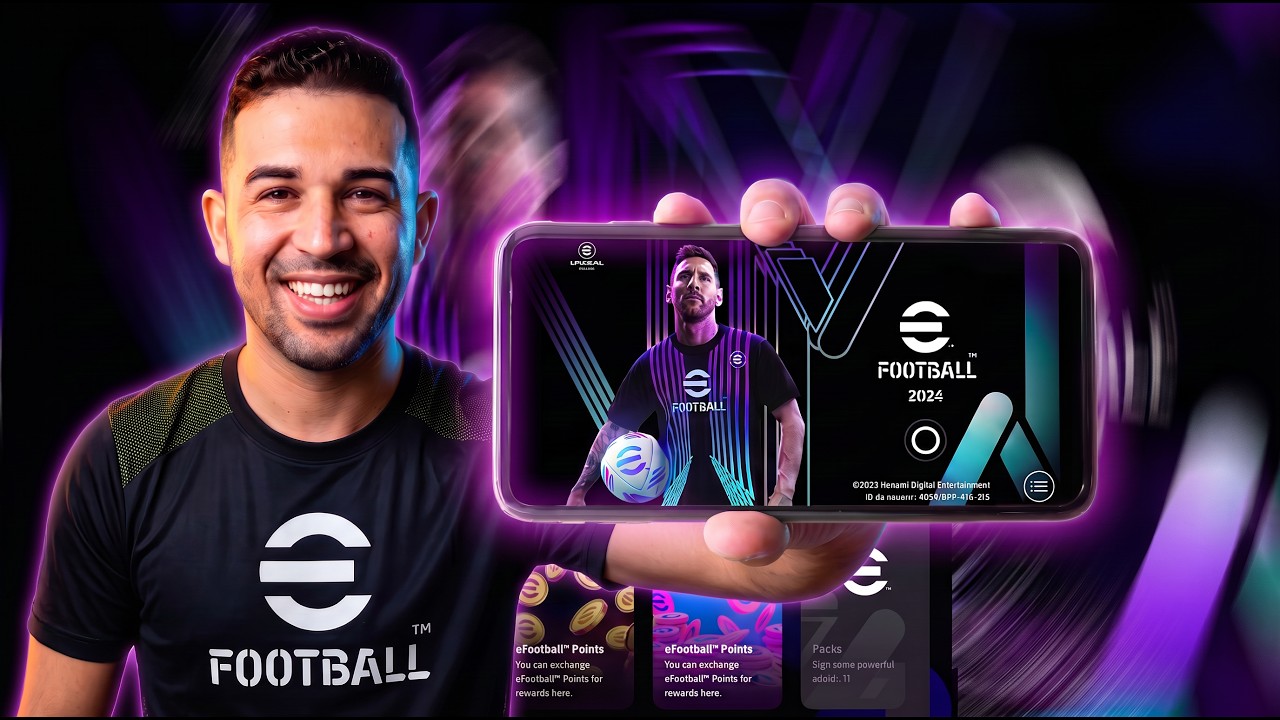 🚨 INACREDIT&Aacute;VEL! SAIU EFOOTBALL 2024 MOBILE OFFLINE, JOGUE AGORA!