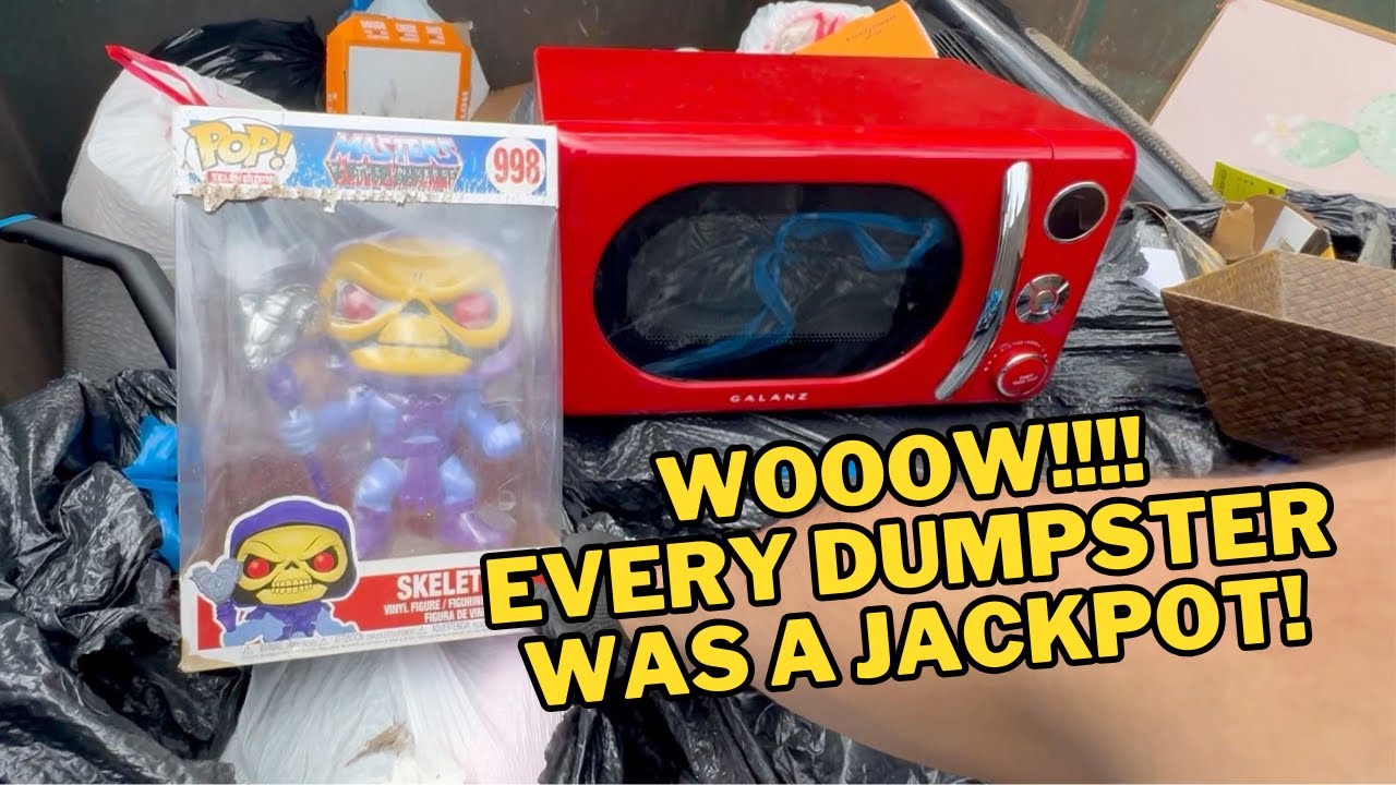 DUMPSTER DIVING All Day Cus Every Dumpster Had me SHAKING!