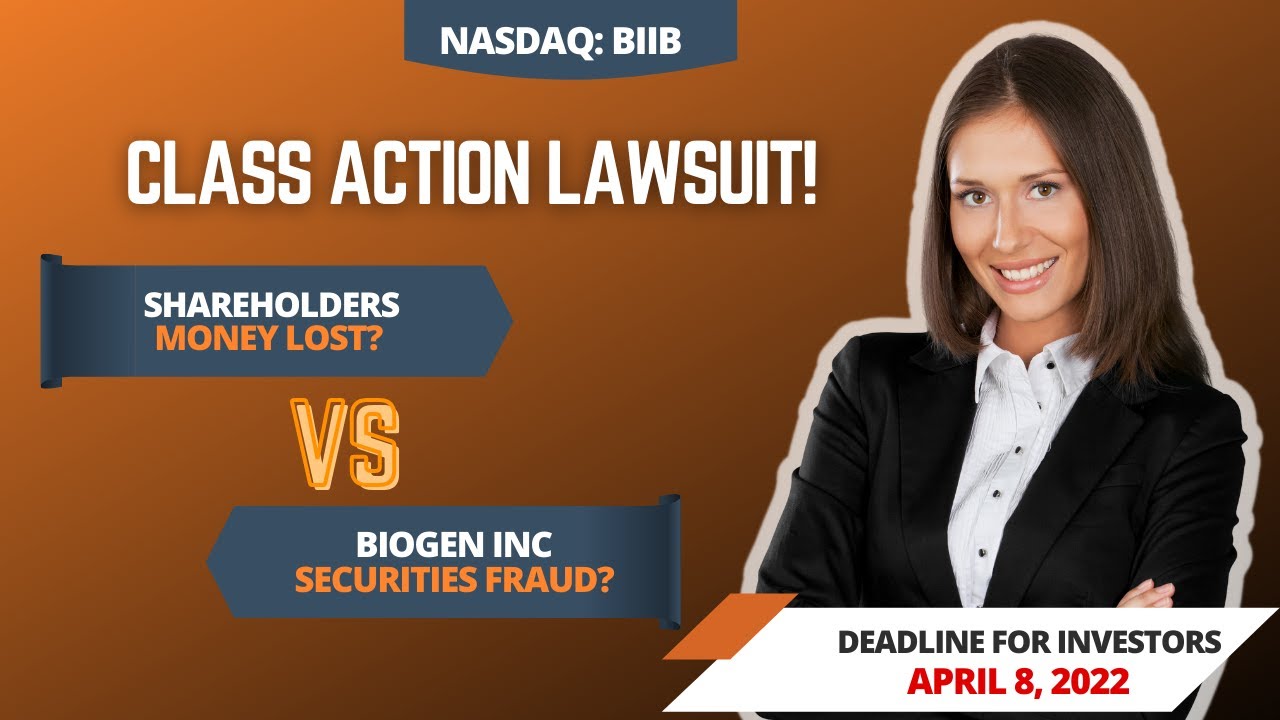 Biogen Stock (#BIIB) BIIB Stock News 📉 SHAREHOLDERS In Biogen Inc Securities Class Action $BIIB