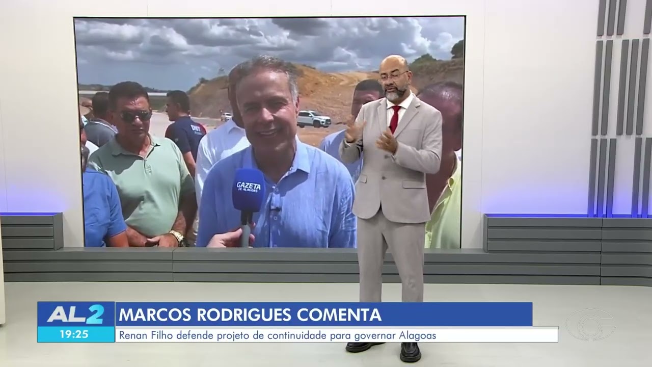 Renan Filho defende continuidade no governo de Alagoas e gestão “sem aventuras” - 04/03/2026