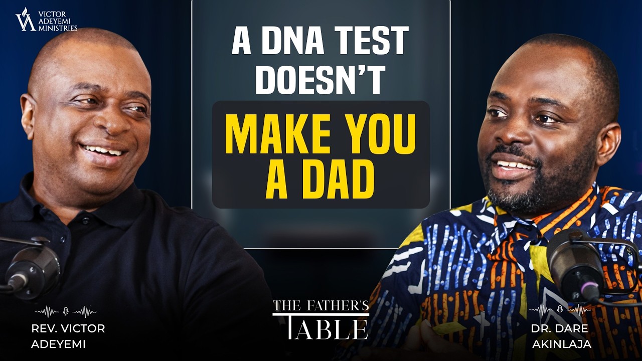 Healing, Trust & Fatherhood | Heart-to-Heart with Dr. Dare Akinlaja | The Father&rsquo;s Table Podcast EP1