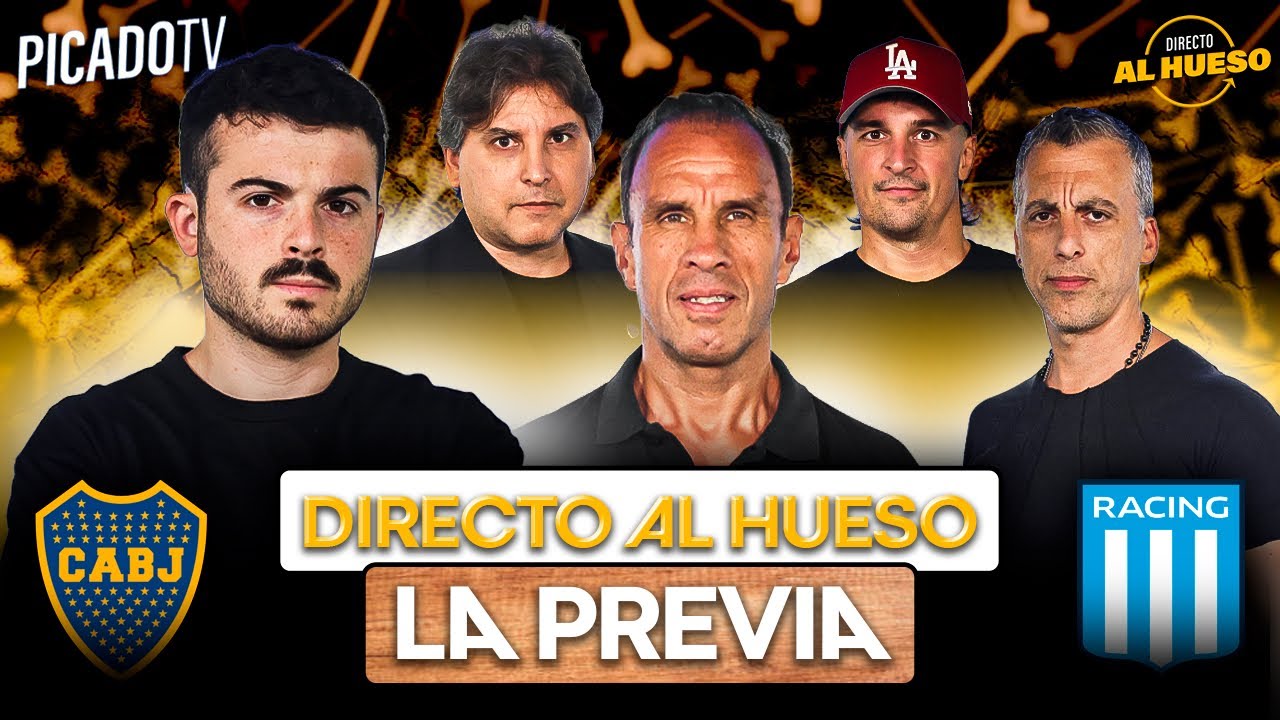 🔴 BOCA vs RACING EN VIVO - DIRECTO AL HUESO con YUDCO