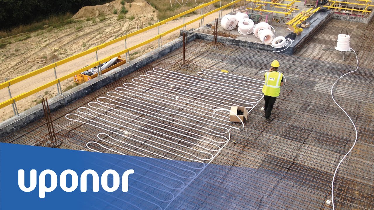 Aktivace betonového jádra (Thermally Activated Building Systems = TABS)