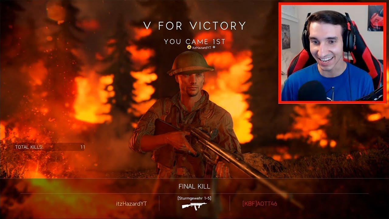 My First VICTORY in Battlefield 5 Firestorm.. (11 Kill Win) Firestorm Gameplay