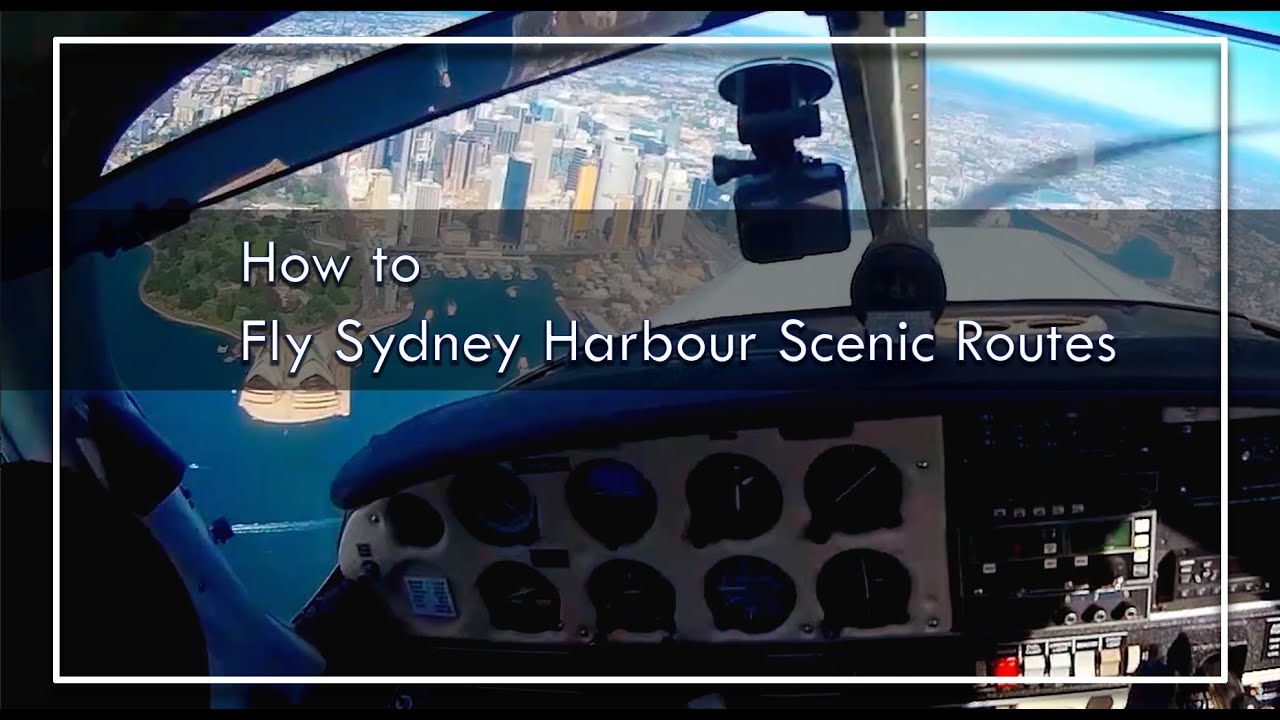 [How to]: fly Harbour Scenice One 1, Sydney scenice flight route