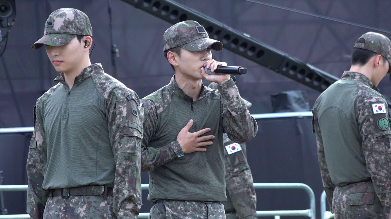 251019 'Golden' Cover by 육군공연팀 #성국 #SUNGKOOK Fancam 직캠 @칠곡낙동강평화축제