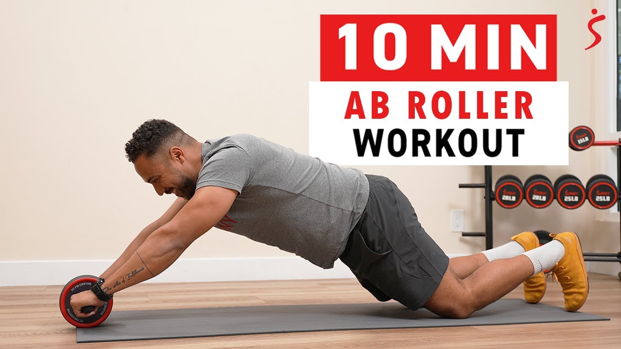 10-Minute Ab Roller Workout | The Ultimate Core Sculpt for a Summer Six-Pack