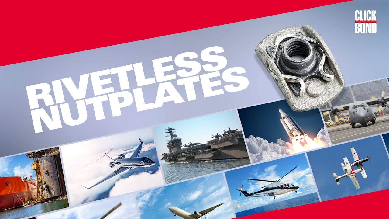 Click Bond's Rivetless Nutplates