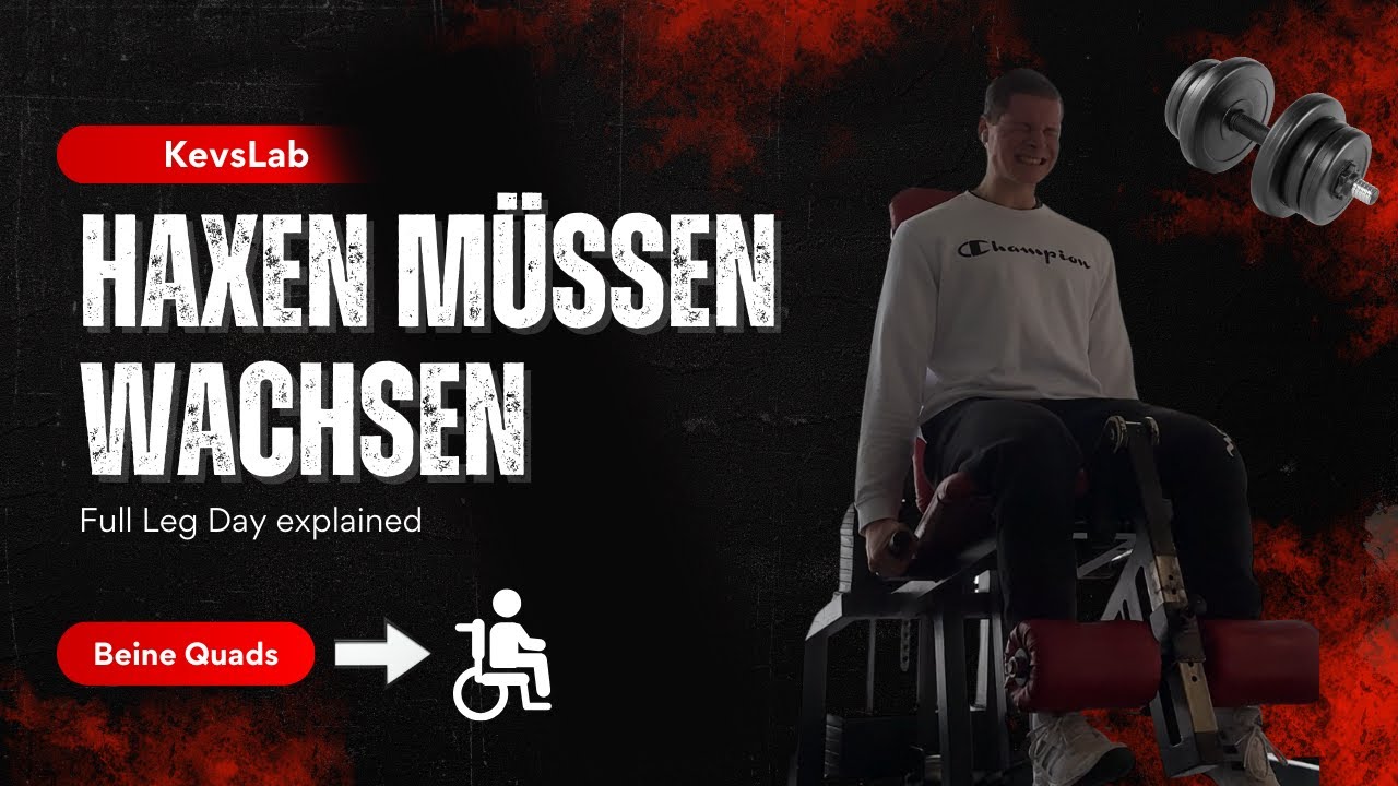 Ganzer Leg Day erklärt | Haxen müssen wachsen | Winter Bulk #06