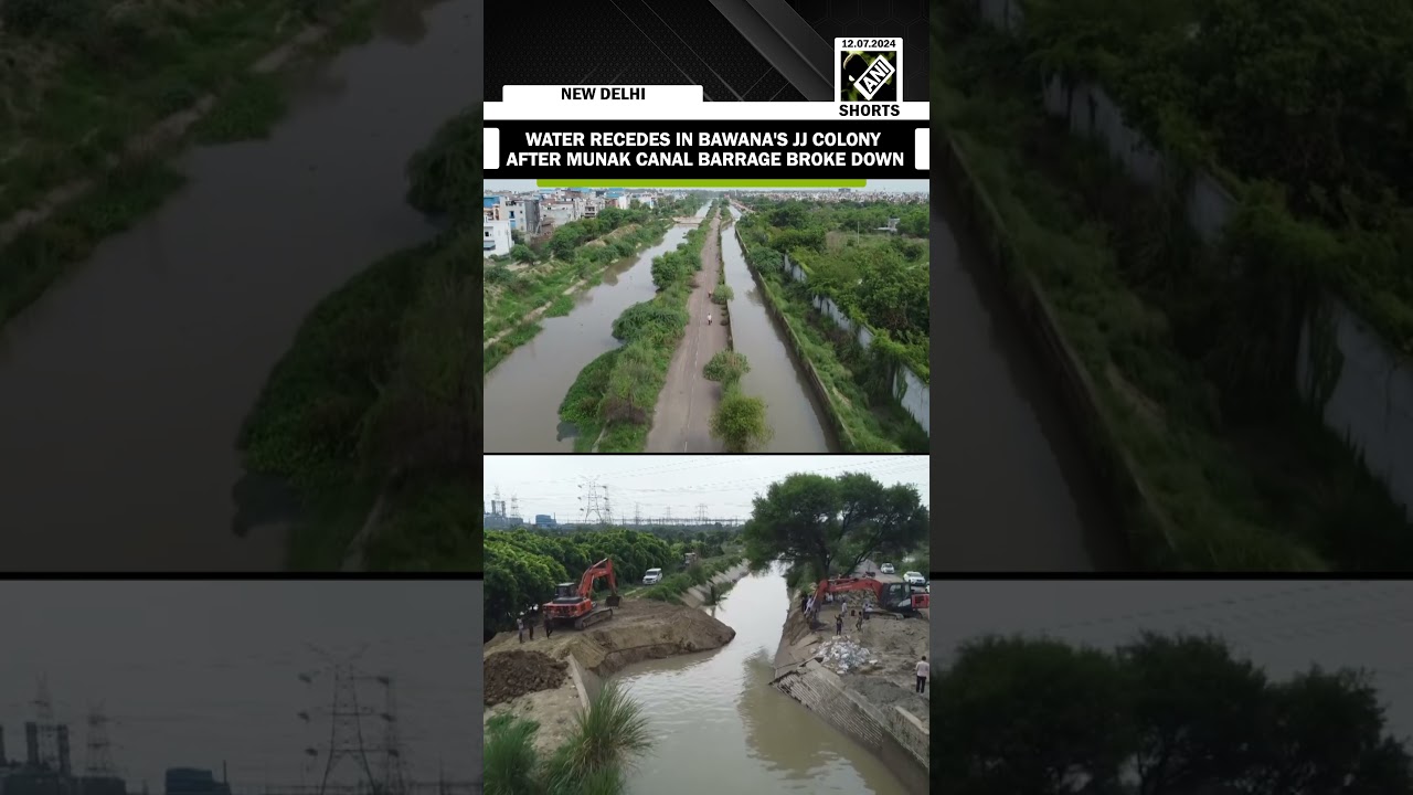 Situation improves in Bawana's JJ colony as water recedes after Munak canal barrage broke down