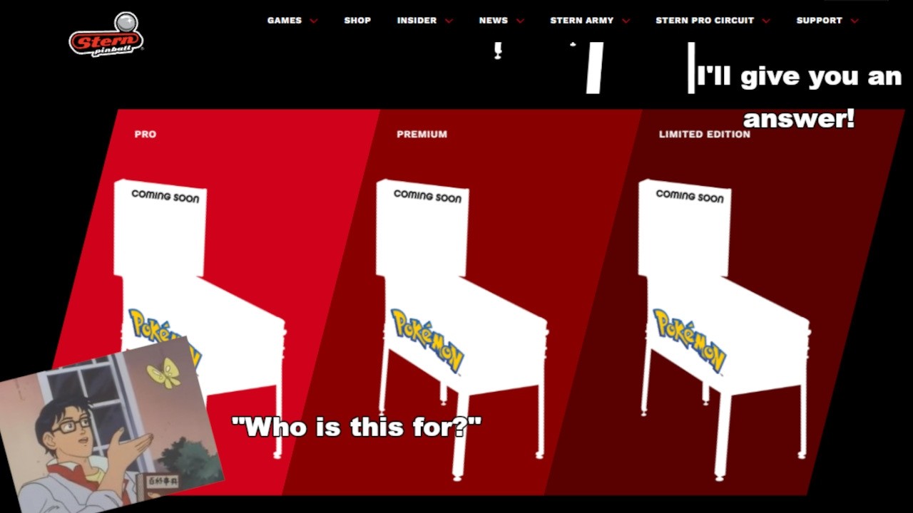 Who Is The New Pokémon Pinball Machine For?