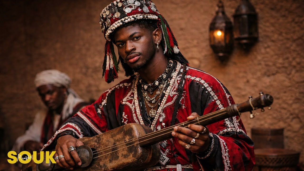 Lil Nas X - Old Town Road ft. Billy Ray Cyrus (Gnawa Guembri Cover) | Moroccan Touch