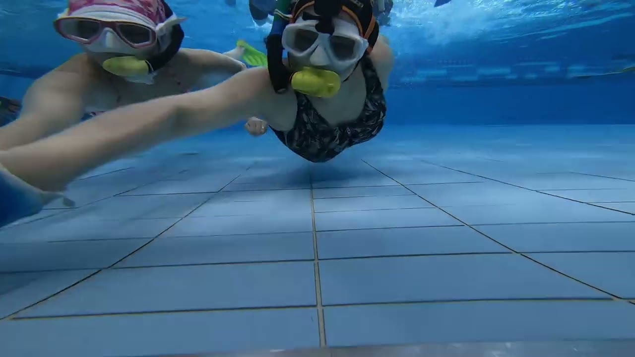 Underwater Hockey Korea (UWHK)  범고래 수중하키 2025-12-27 - Last UWH session - HK Flora and Jiwon joined